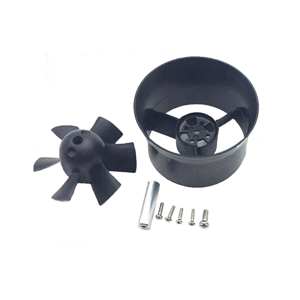 QX-MOTOR 모터 없는 덕트 선풍기, 6 블레이드, 30mm EDF, RC 비행기용