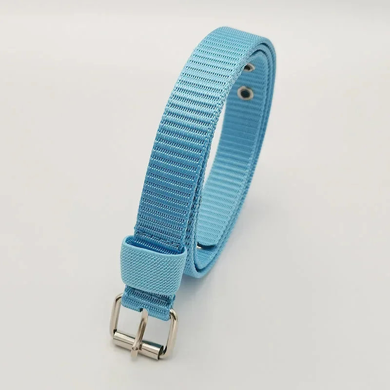 

Casual Men's Belt Second Cow Leather Belts Strap Male Metal Smooth Belt