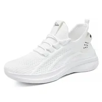 Women Casual Shoes 2025 Hot Sale Breathable Air Mesh Slip-on Female Sock Footwear Outdoor Women Sneakers Thick Bottom Platforms - Image 6