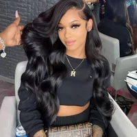 30 40 Inch 220 Density Body Wave Human Hair Wigs Chocolate Brown Lace Front Wig 13x6 Hd Lace Frontal Wig for Black Women Choice 1