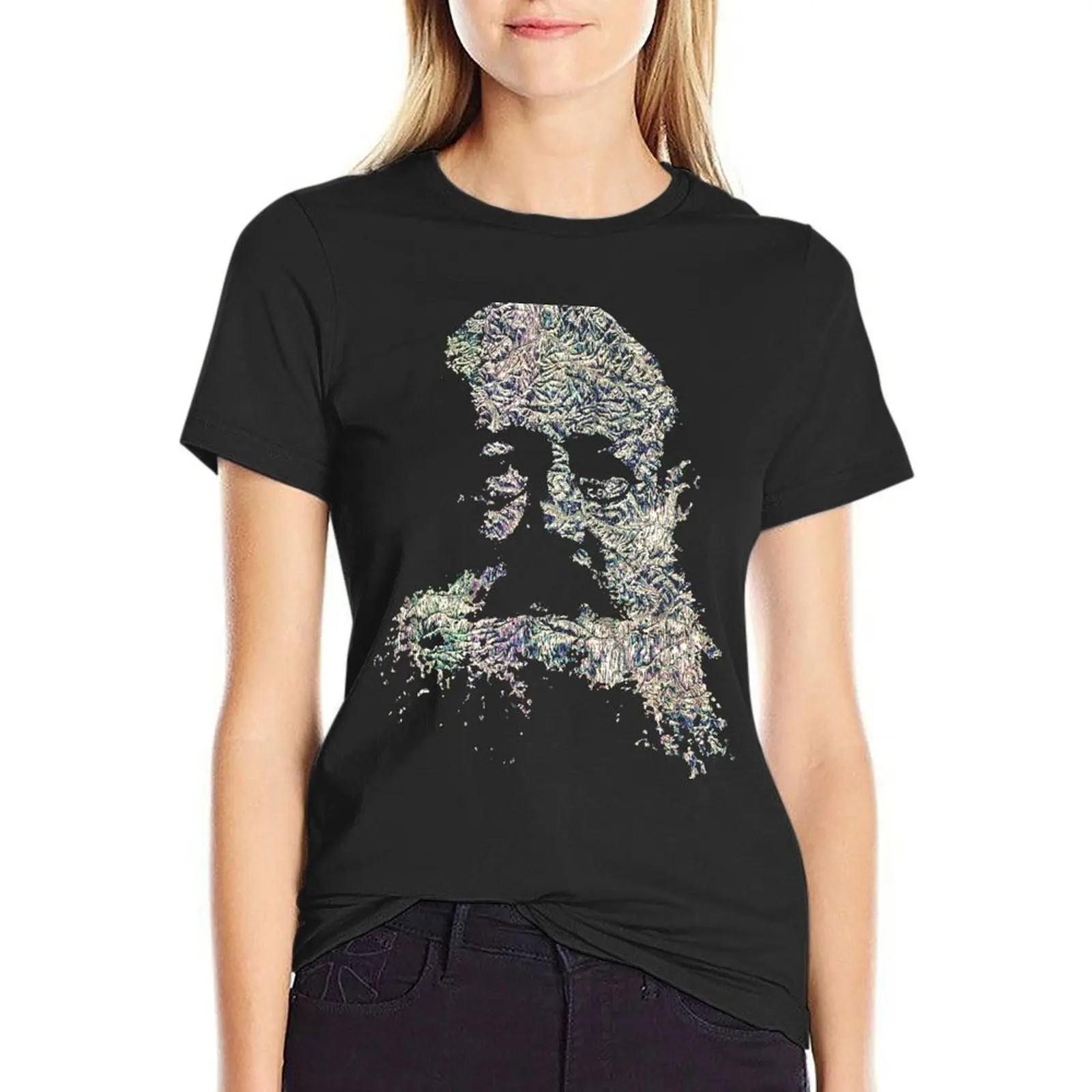 

kropotkin is not a planet T-Shirt aesthetic clothes anime clothes graphics white t-shirt dress for Women sexy