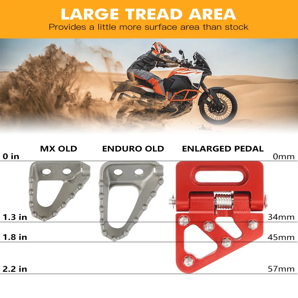 BrakePedalStepTipPlateEnlargerForBETARRRRSS200250300390