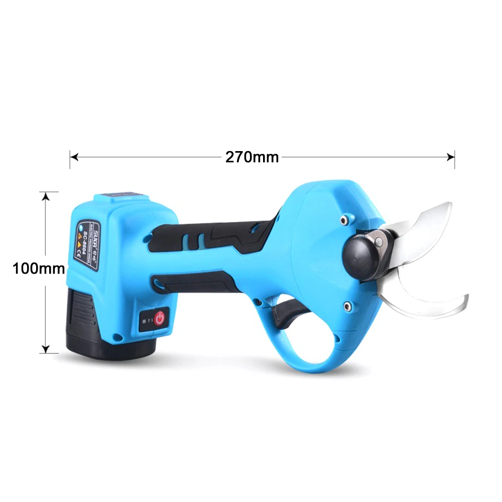 16.8V Electric Pruning Shear Cordless Pruner Brushless Motor 28mm Efficient Tree Bonsai Pruning Branches Cutter Landscaping Tool 6