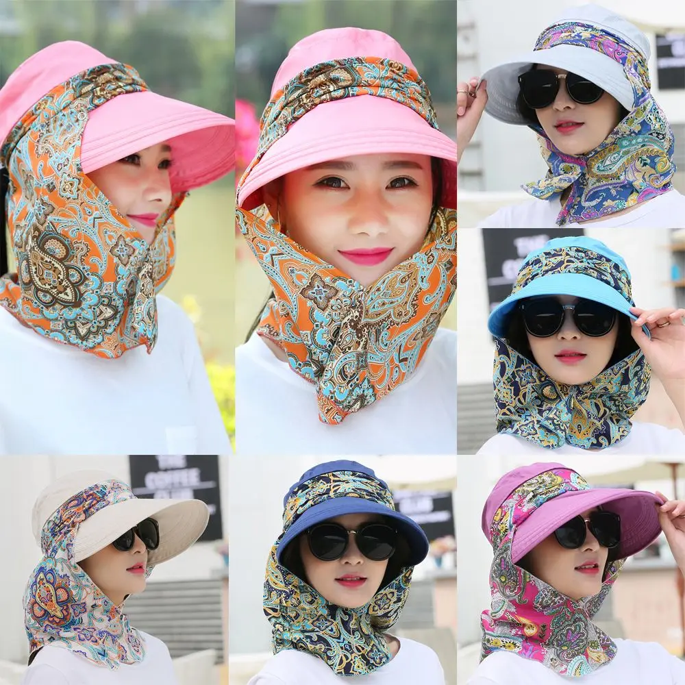 Cotton Blend Women Summer Sun Hat