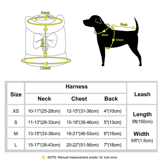 Warm Winter Dog Harness Leash Set Cute Bowknow Puppy Small Dog Vest Harness Soft Fur Collar Vest With Bowtie For Pug Yorkie Pink 6