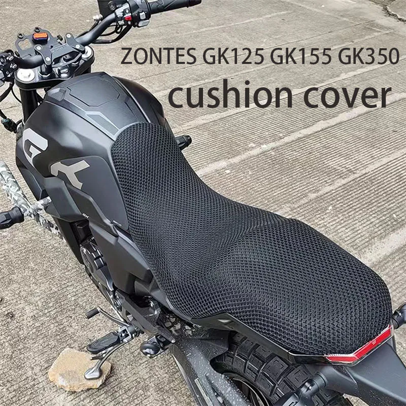 Neue Für Zontes G1-125 G2-125 Kissen Abdeckung Motorrad Atmungsaktive Kissen Fit ZONTES GK125 GK155 GK350 125GK 155GK 350GK