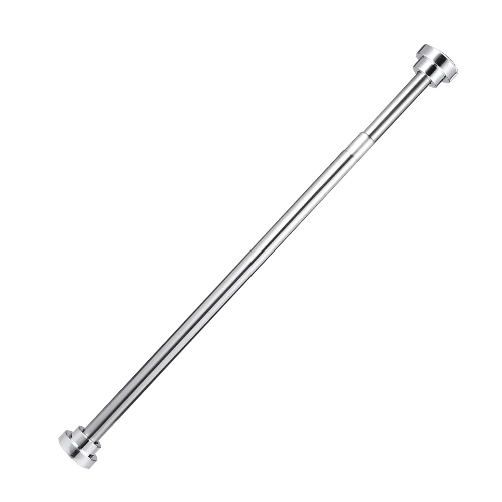 

Curtain Rod Clothes Drying Shower Extendable Rail Bar Stainless Steel Spring Tension