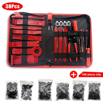 자동차 인테리어 분해 블레이드 키트, 도어 패널 트림 제거 수리, 플라스틱 클립 풀러, DIY 워크샵 도구