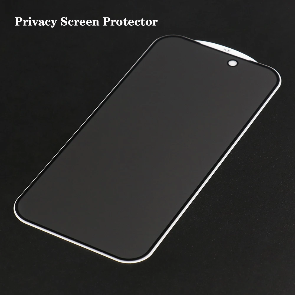 Premium Privacy Full Screen Protector - Tempered HD Clear Glass Film, Pack of 1-5 Pieces