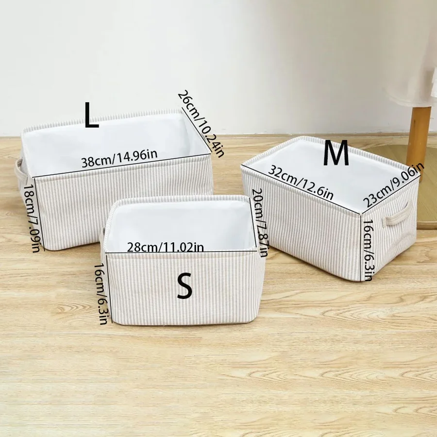 Foldable Clothing Storage Box, Fabric Household Items And Sundries Storage, Toy Storage Box 6
