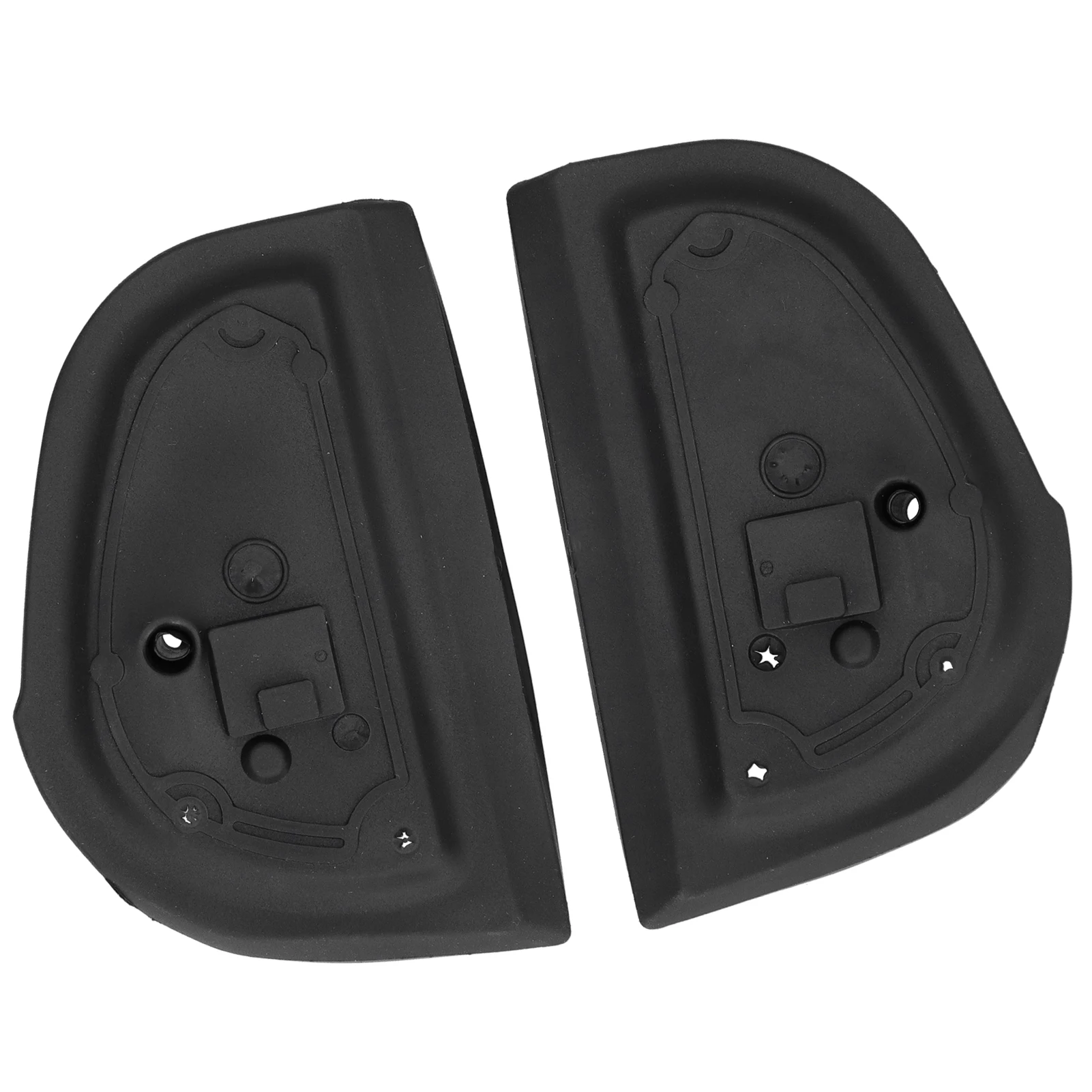 Mirror Rubber Pair Exterior Mirror Rubber Gaskets 2108106316 2108106416 Fit for W140 W210 W202 Mirror Rubber Seals Car Accessory 5