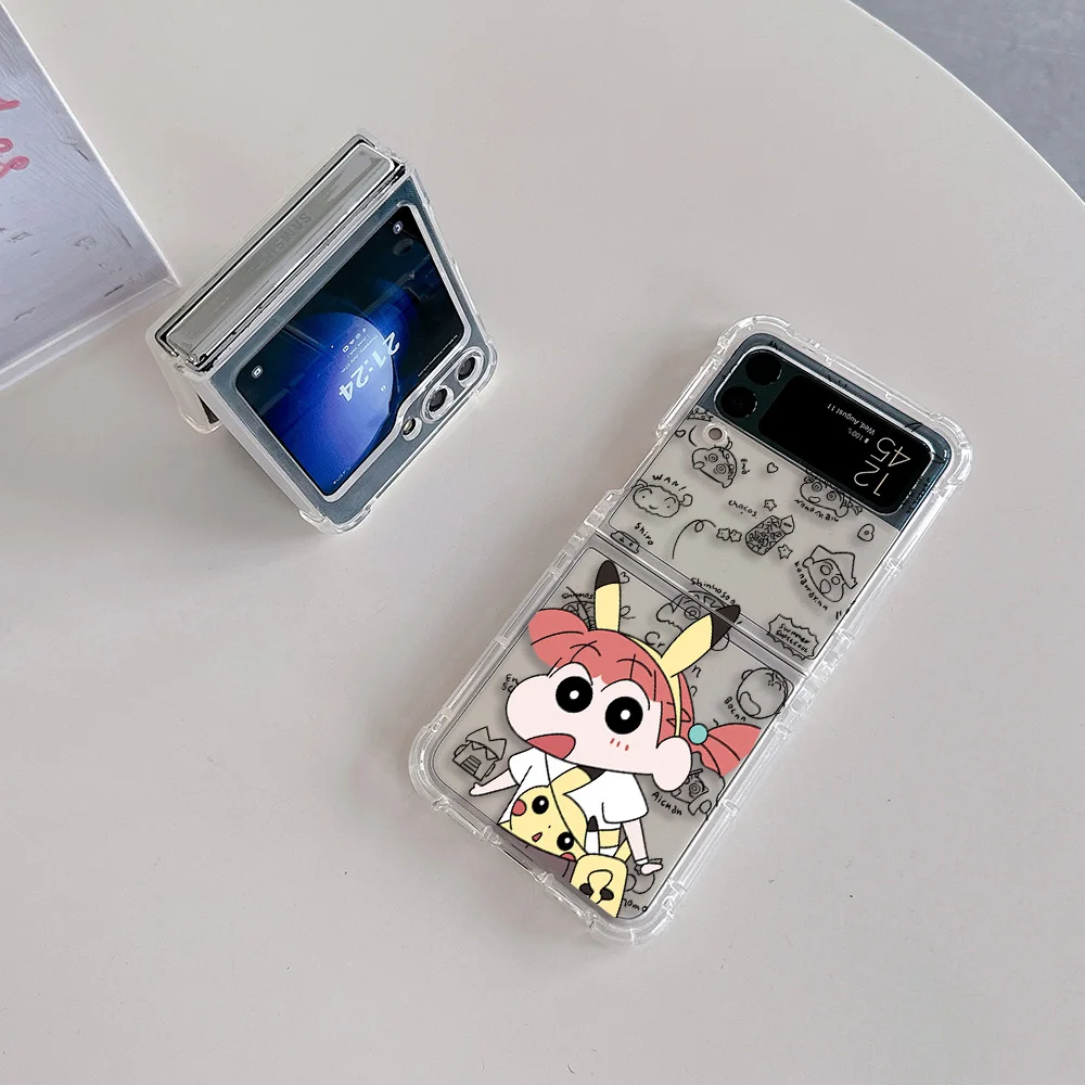 Cartoon Shin-chan Protective Phone Case - Soft TPU Anti-Fall Design