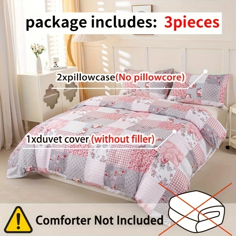 Floral Pattern Duvet Cover 3