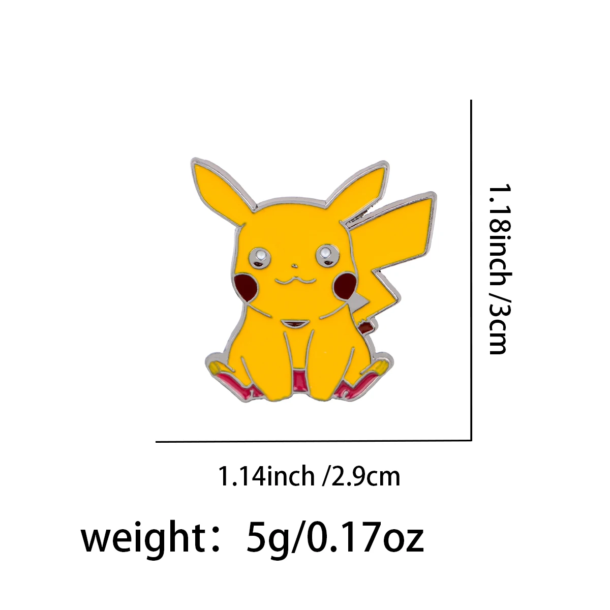 Charming Anime Enamel Pin - Cartoon Brooch Badge for Backpacks & Clothing Gifts