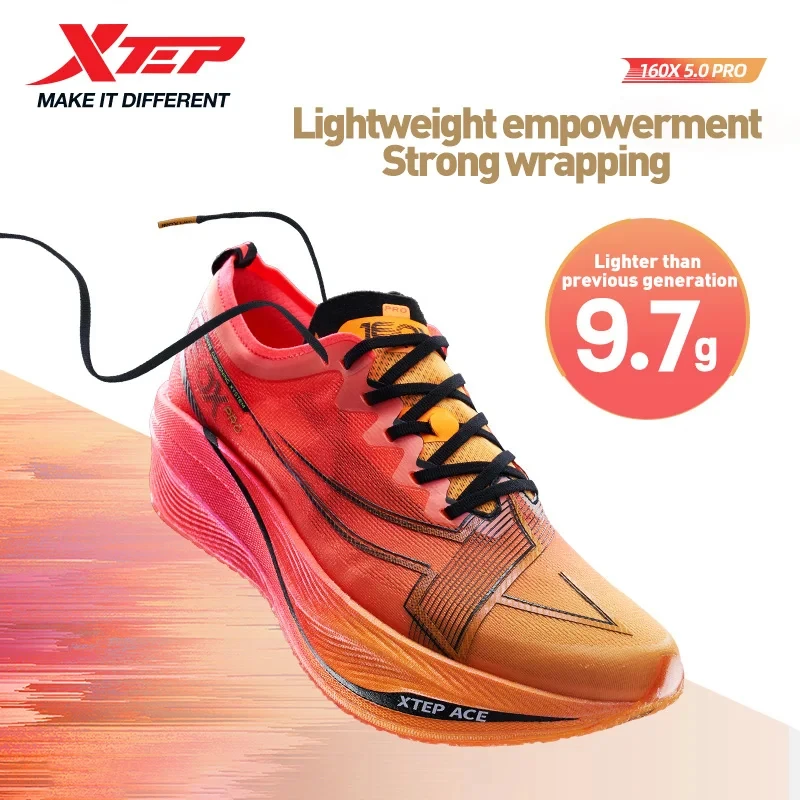 スパイク・シューズ XTEP 160X 5.0 PRO 41 25.5 Xtep 160X 5.0 Pro Running Shoes Men Carbon Plate