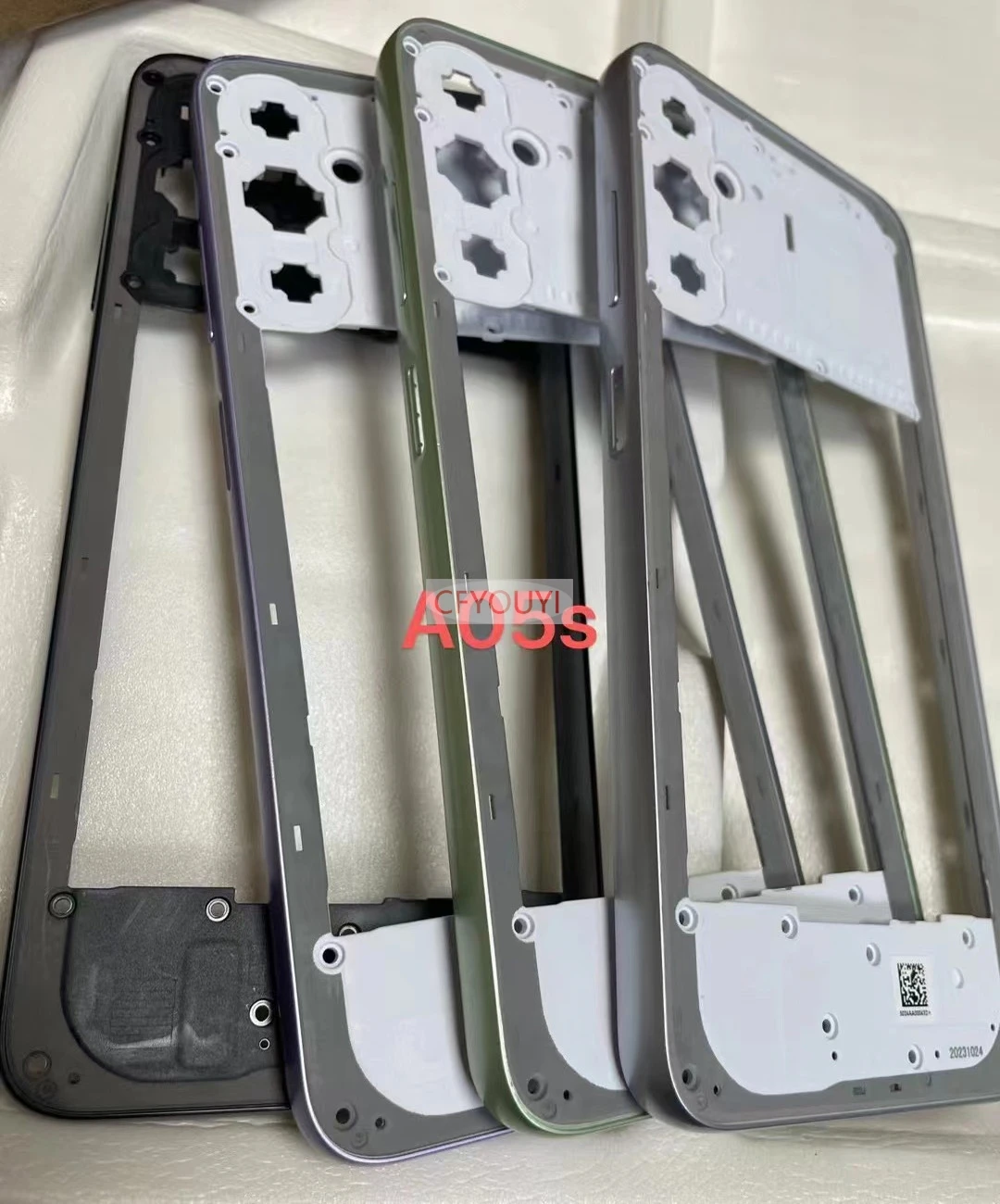 Middle Housing Plate Frame Repair With Buttons Parts for Samsung Galaxy A05S SM-A057 A057 Back Housing Frame