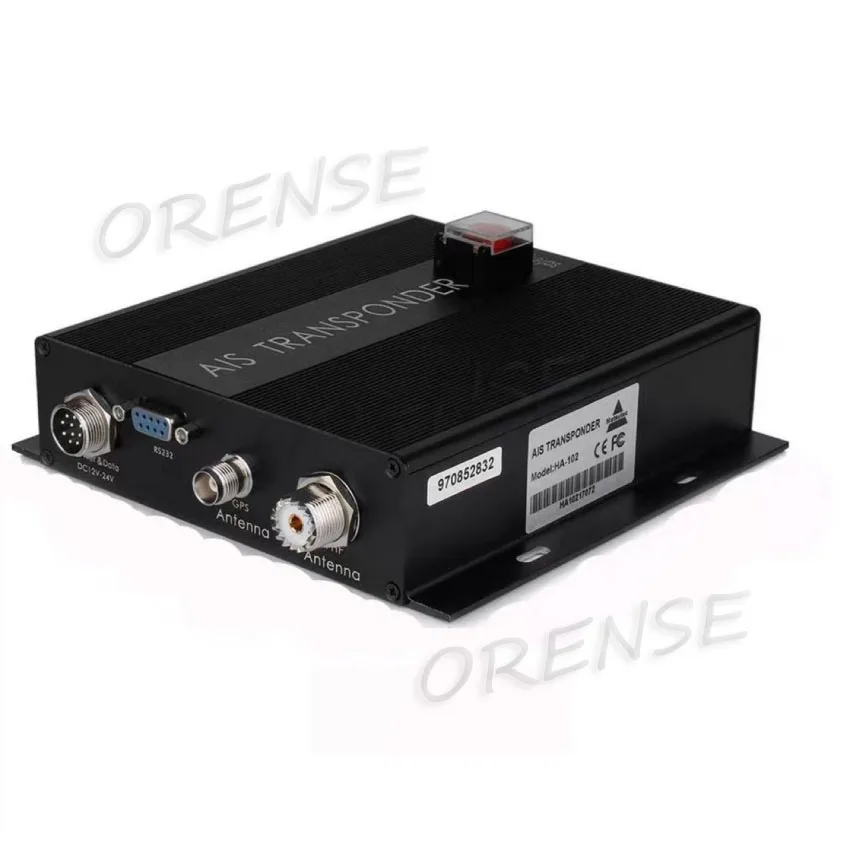 HA-102 Marine AIS receiver and transmitter 5 Watts CLASS B+ AIS Transponder Dual Channel Function CSTDMA Function +12VDC