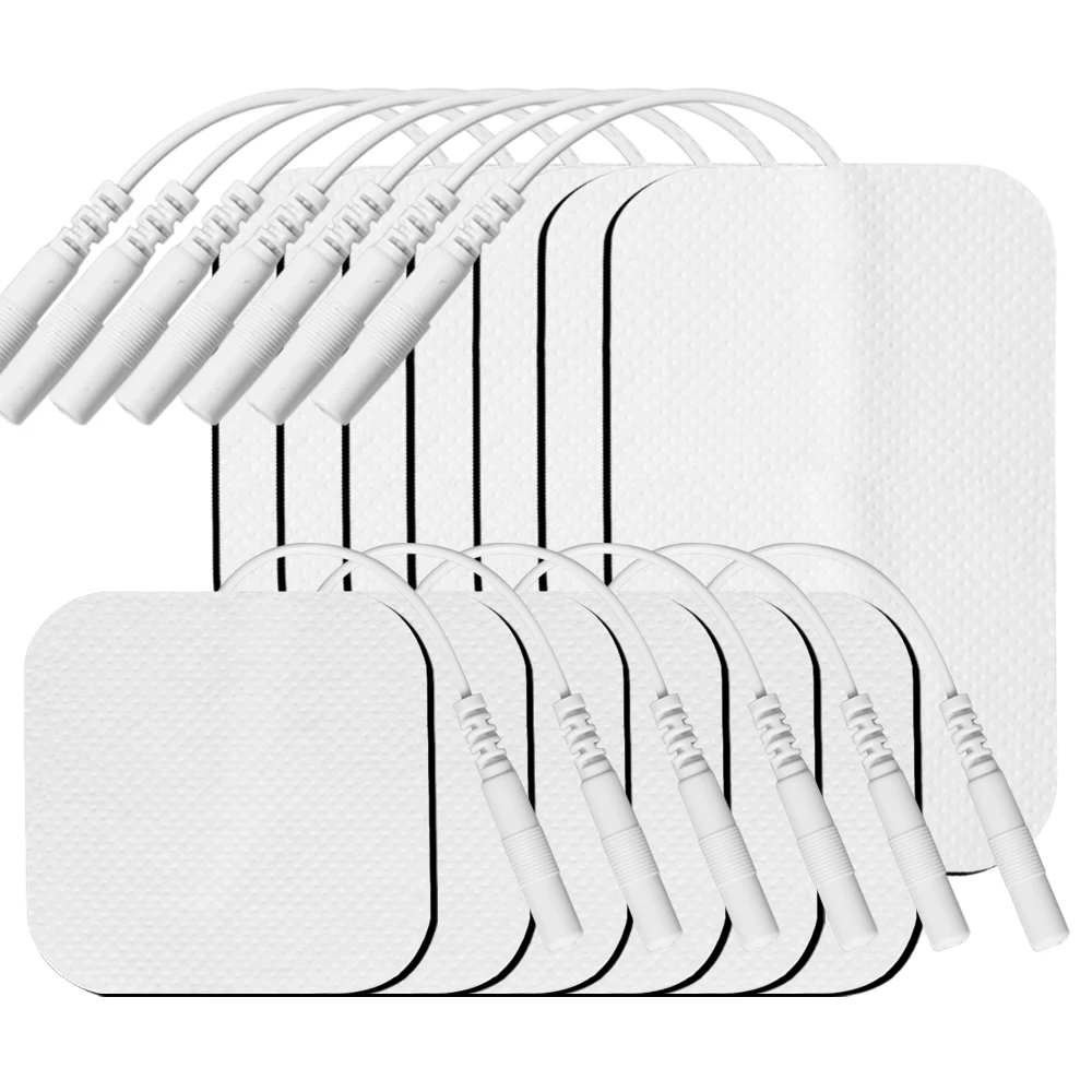 Tens Electrode Pads Gel Electric Patches 10/20/50Pcs For Acupuncture Physiotherapy Massager Pulse EMS Muscle Stimulator Sticker