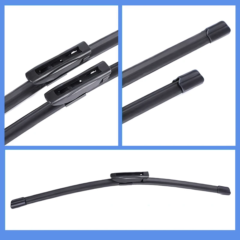 Wiper Blades For Renault Megane 2 2006-2008 Front  Windshield Clean Window Windscreen Auto Parts Car Rain Brushes 24''+18'' 6