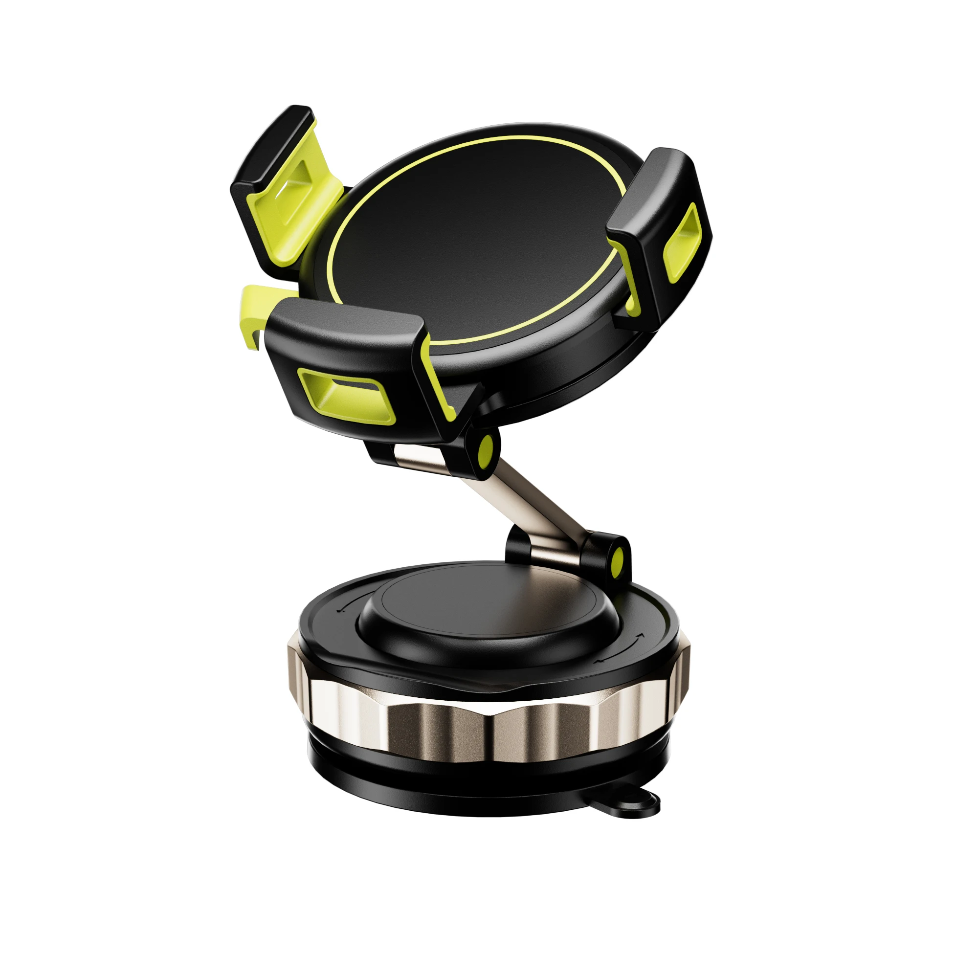 Universal 360° Rotating Magnetic Car Phone Mount with Vacuum Suction