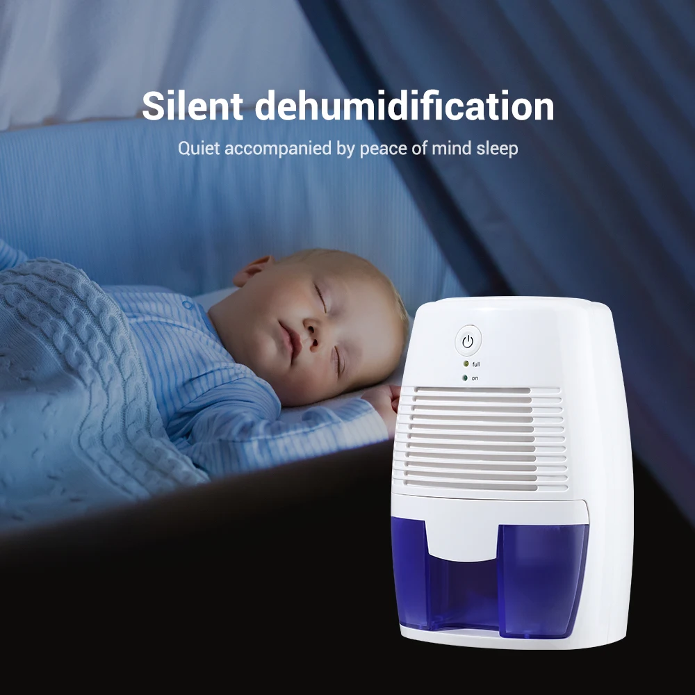 

2 in 1 New Portable Premium Dehumidifier and Air Purifier For Home For Room For Kitchen, Mute Moisture Absorbers Air Dryer