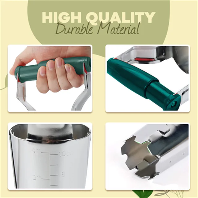 Mezőgazdasági Palánták Kertészeti Szerszámok Transzplanter Virágátültetők Kert Kézi Ültetési Gép Virágkivonó - Image 4