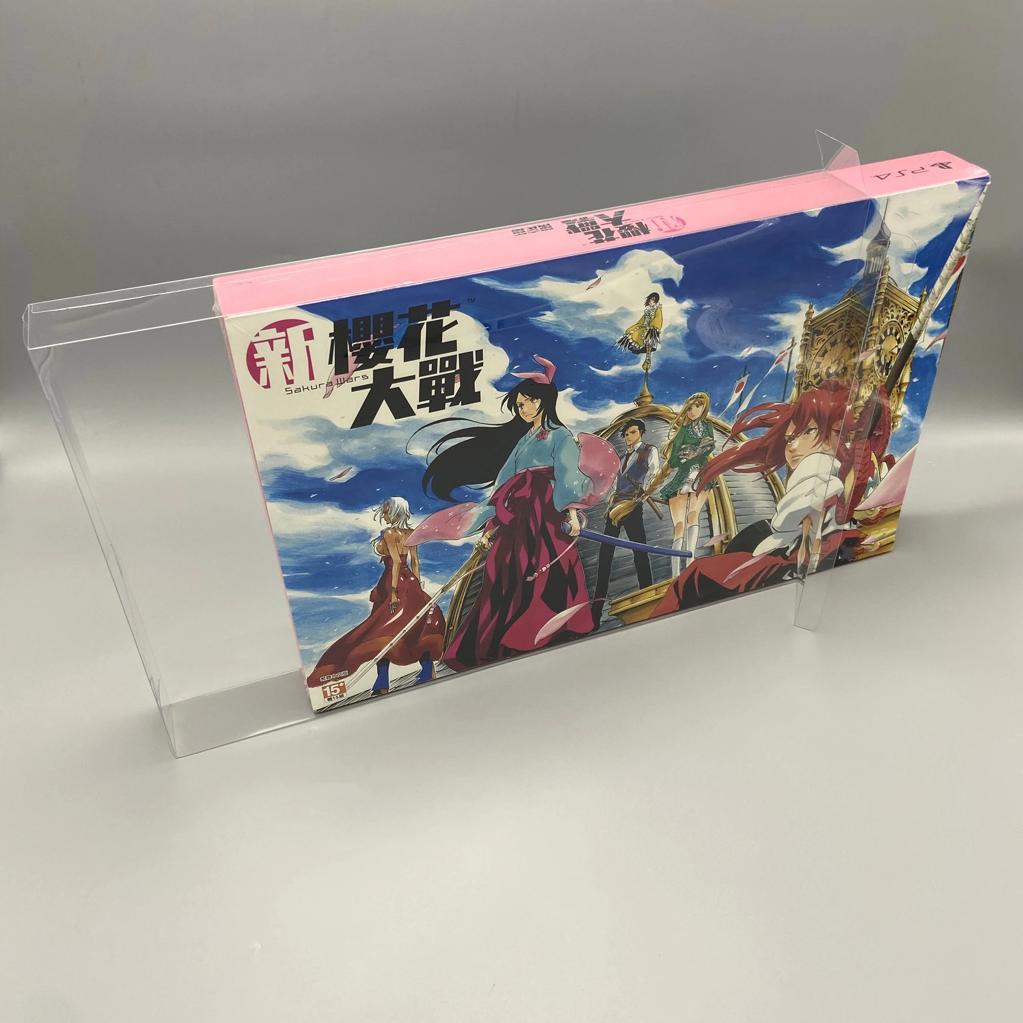 1 Scatola Protettiva Per Sakura Wars Ps4 Clear Display Case Collect Box