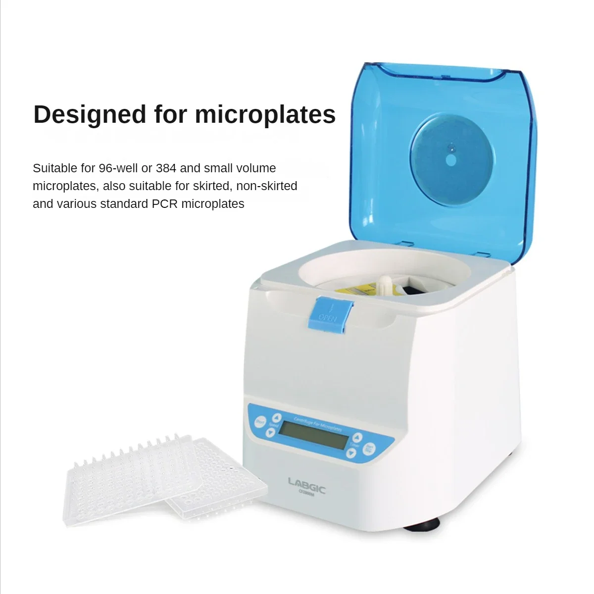LABGIC CF2800M Microplate Centrifuge Instant Centrifuge PCR Microplate Low Noise Maintenance-free Vortex Mixer Centrifuga
