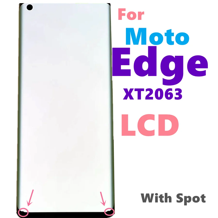 Для Motorola Moto Edge LCD XT2063-3