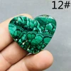 South African Gemstone Malachite heart-shaped Beautiful Pattern Natural Mineral Specimen Geode Crystal Home Room Decoration 6