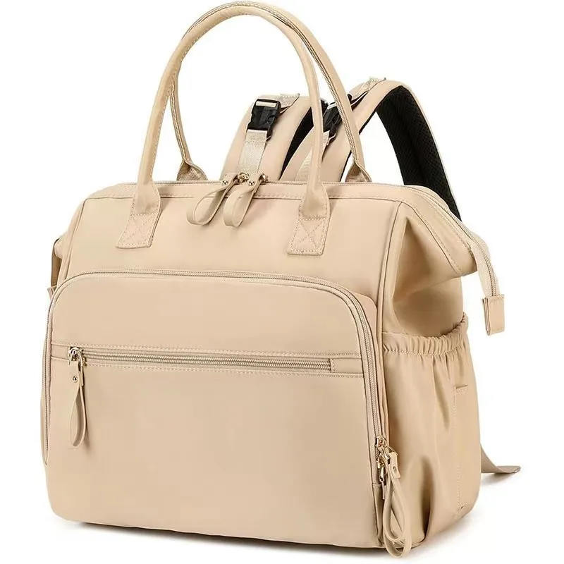 Mommy Diaper Stroller Hanging Bag Mother Large Capacity Nappy Backpacks With Changing Mat Convenient Baby Nursing Bags_voghion.com