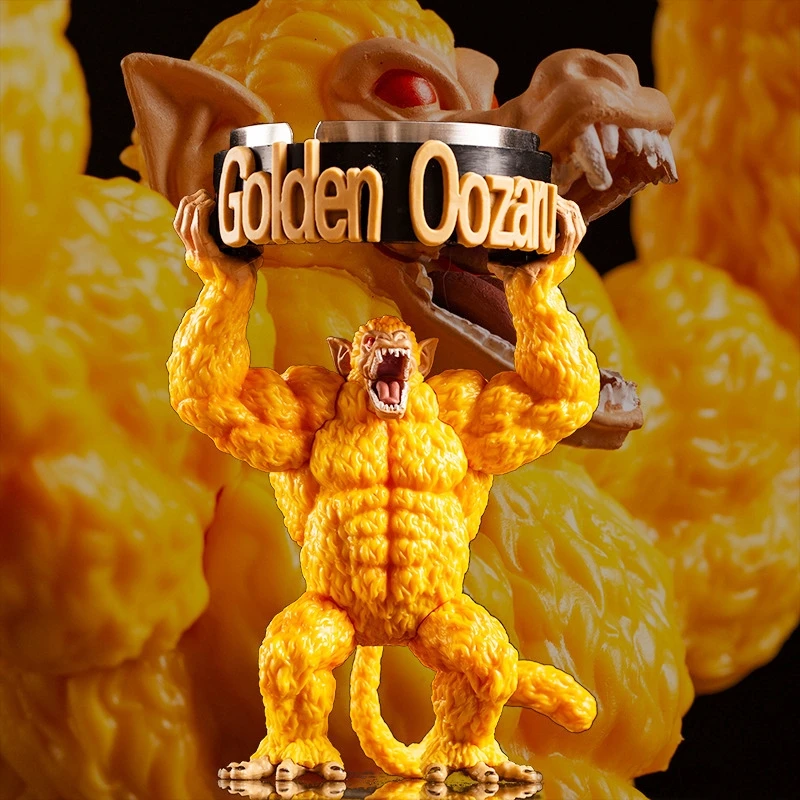 Dragon Ball Z Anime Figure Super Transformation Golden Great Ape Gorilla Action Figure Model Decoration Birthday Toys Gifts