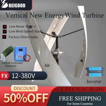 10kw High Power Wind Turbine PMG Generation Easy Installation Efficient Renewable New Energy Windmill220V Output for Home Use