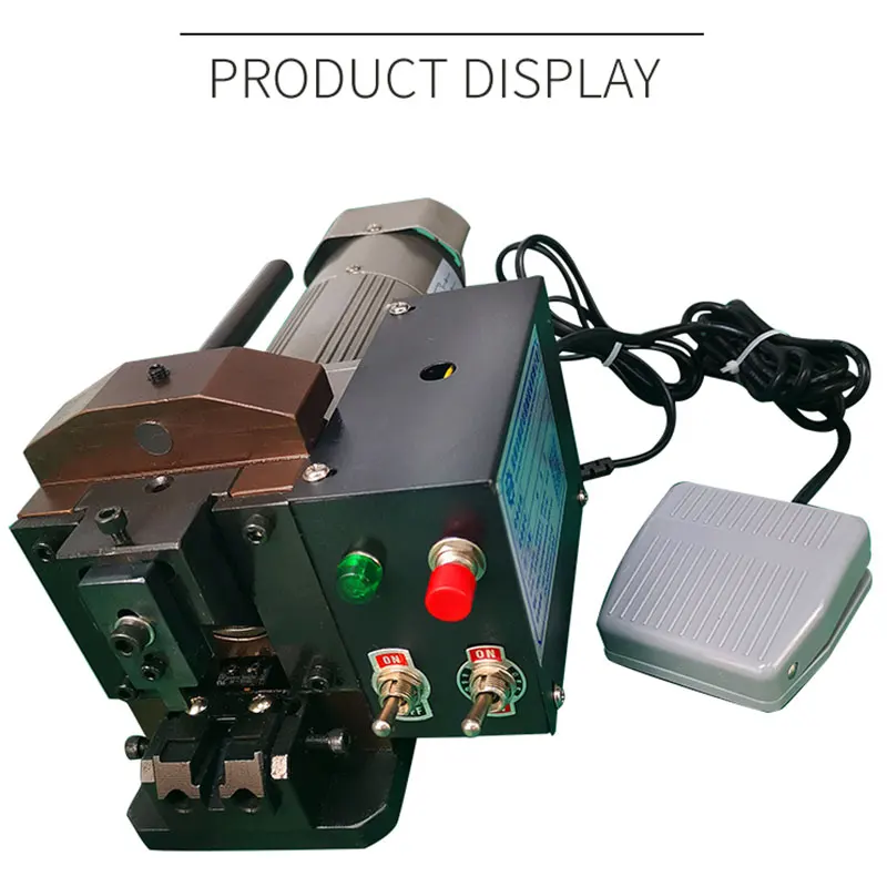 

Small gold steel crystal head riveting machine PC head pressing machine telephone line network line head crimping head machine