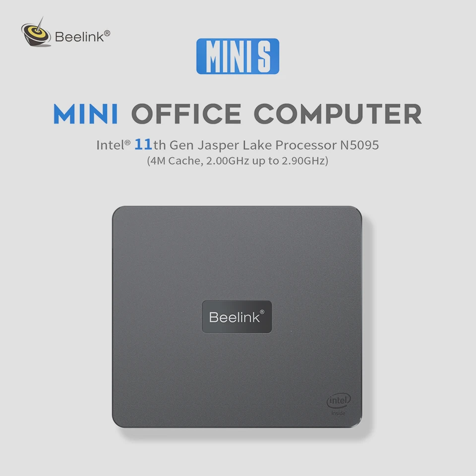 ミニPC  Intel N5095 Windows11  Beelink-ミニPC Windows 11,Intel Celeron n5095プロセッサを