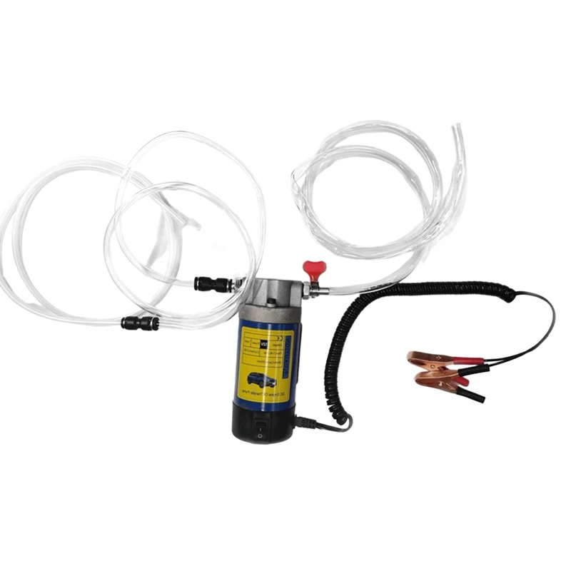 

12V 100W Portable Electric Oil Transfer Extractor Blue & Black Siphon Tool For Car Motorbike