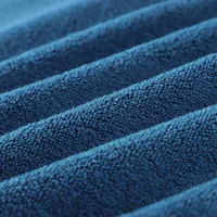 1/5/10 PIÈCES Salle De Bain Coton Serviette 35x75cm 70x140cm Main Visage Serviette De Bain Doux Cadeau Absorbant Sport Serviette Absorbante Bleu Blanc 3