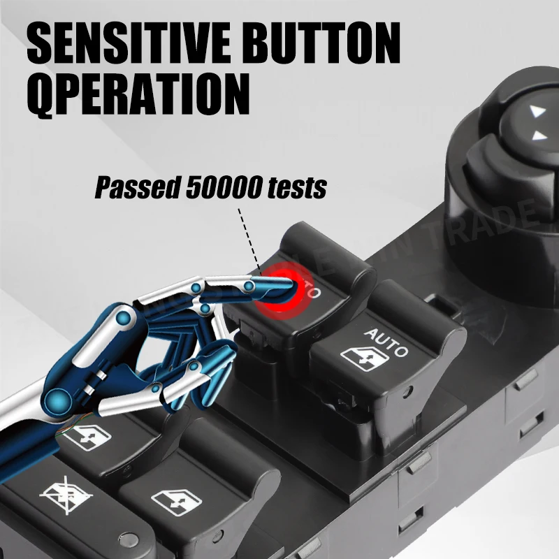 735648127 Electric Window Master Control Switch Button For