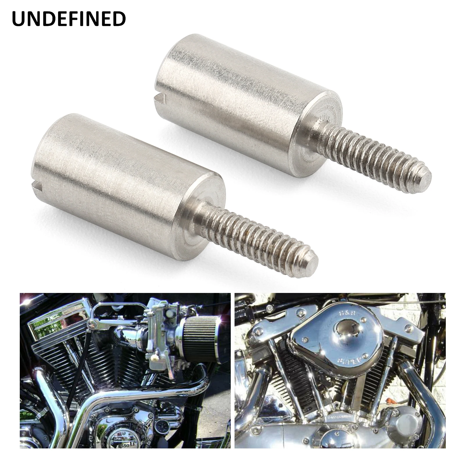 Ignition Points Cover Timer Plate Stainless Stud Set For Harley BIG ...