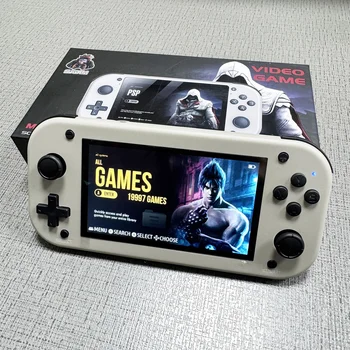Console di Gioco M28 per PS2, Lettore di Videogiochi Retro M22 M27 M17 con 50000+ Giochi, Schermo Grande per PSP N64 Sega, Regalo per Bambini e Amici