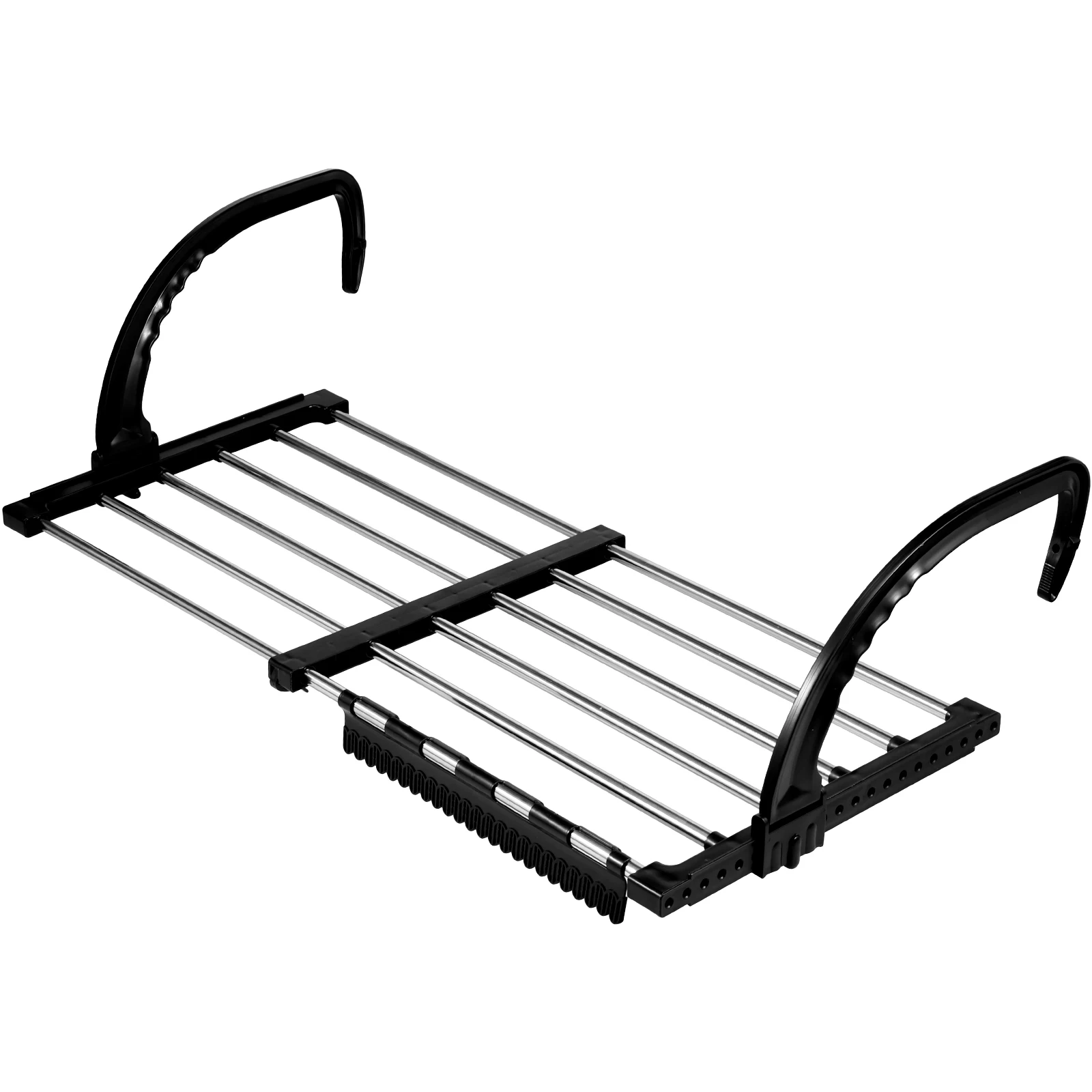 Heizkörper-Wäschetrockner – 45 Cm, Weiß, Aus Eisen, Mit Rückstandsfreien Clips, Abgerundete Ecken – Für Handtücher, Schuhe, Als Ablage über Der Heizung