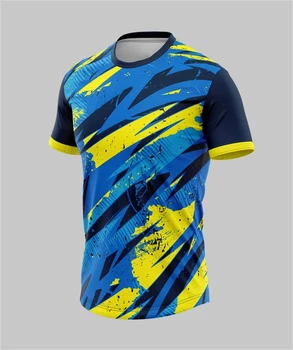 T-shirt sportive semplici e alla moda da uomo, estive, a maniche corte, con stampa 3D, casual, oversize, traspiranti, per la palestra.