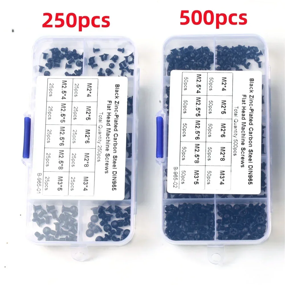 250/500pcs M2 M3 Laptop Notebook Computer Screws Replacement Kit For Hp Ibm Dell Sony Acer Asus Lenovo Toshiba Gateway Samsung