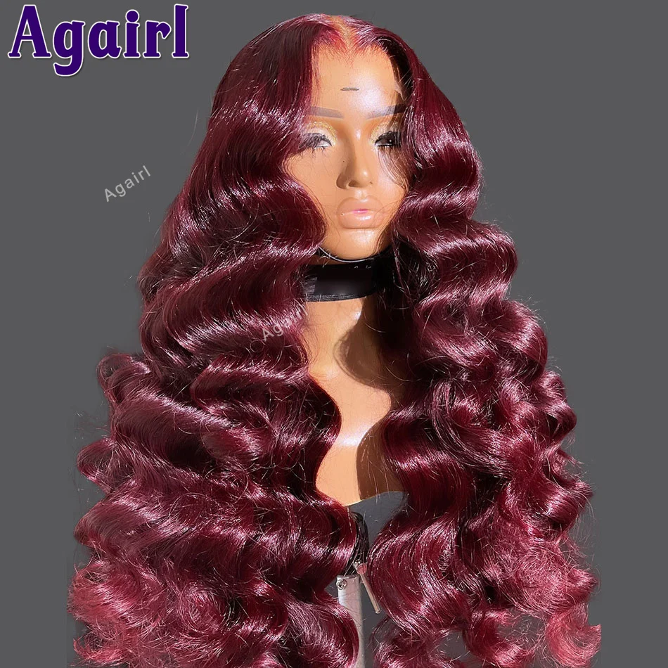 Рисунок 4 - Парики высокой плотности Темно-бордовые