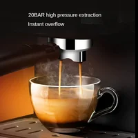 Zzuom Coffee Machine Home Italian Coffee Maker  20bar Semi Automatic Espresso Coffee Maker Steam Milk Frother Electric Espresso 2