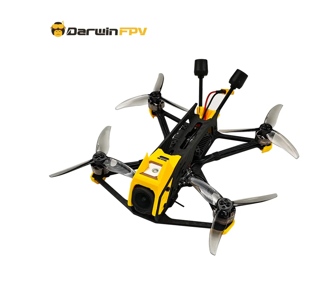 DarwinFPV BabyApe Ⅲ Pro 3.5 Inch Freestyle FPV Drone with Receiver M1018 GPS 1504-4000KV Motors thumbnail 2