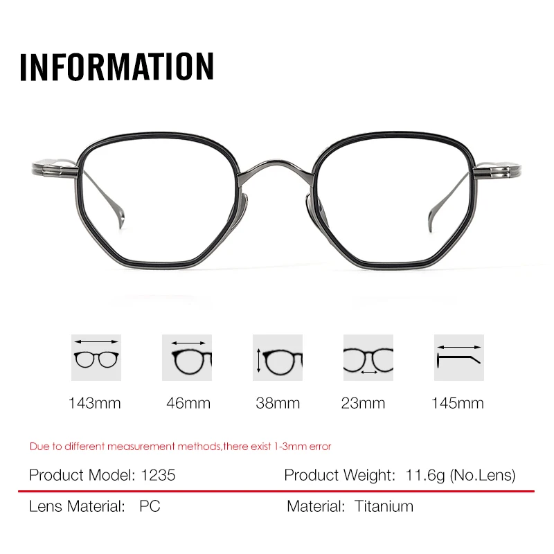 AROR Unisex Eyeglasses 5