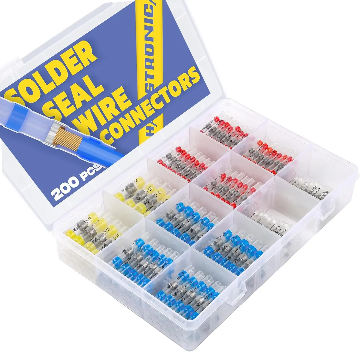 200PCS Solder Seal Wire Connectors