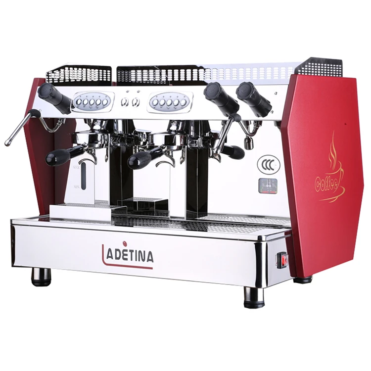 New +Semi-automatic Professional Commercial Espresso Coffee Machine 3 Groups 2