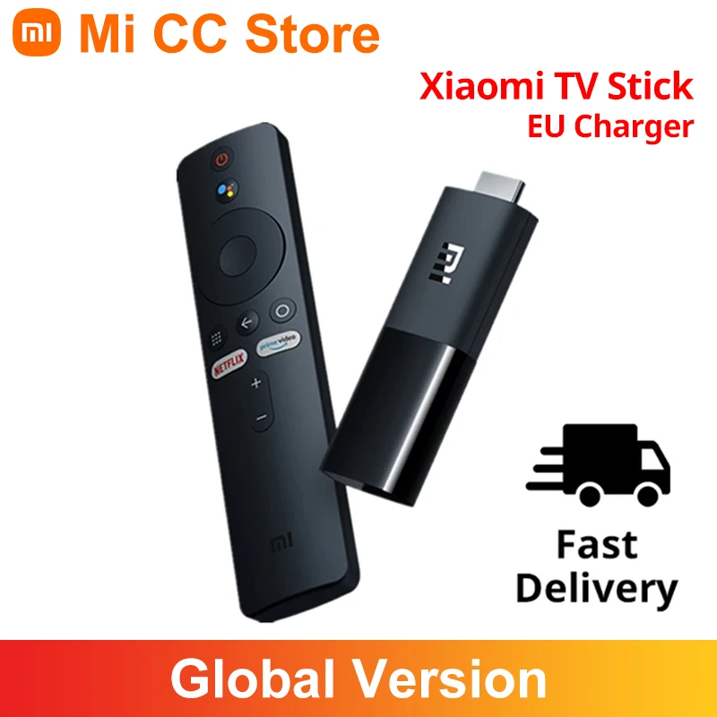 Xiaomi Mi TV Stick MDZ-24-AA Conversor Smart TV Android 9 HDMI W